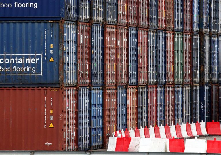 Außenhandel mit China gesunken