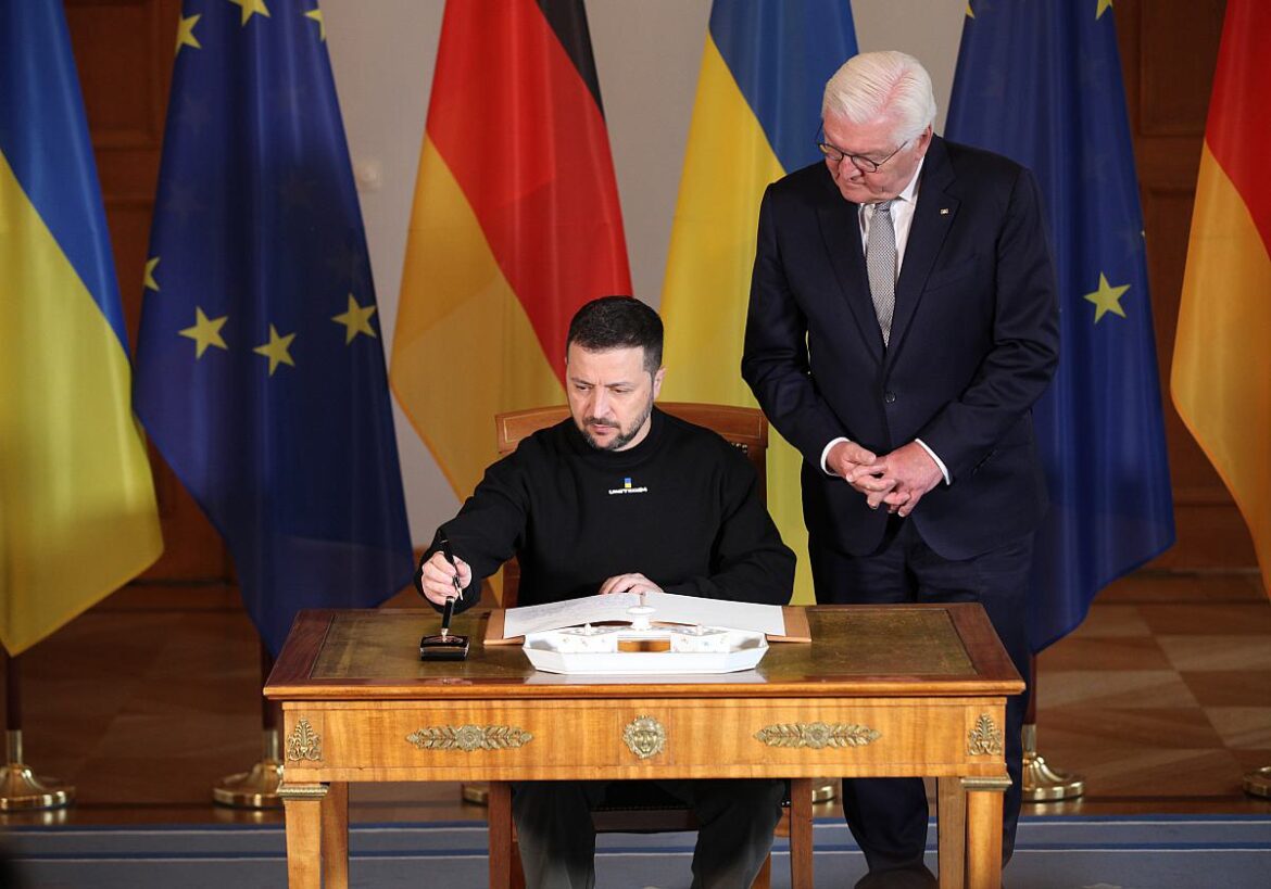 Selenskyj dankt Steinmeier für Deutschlands Unterstützung