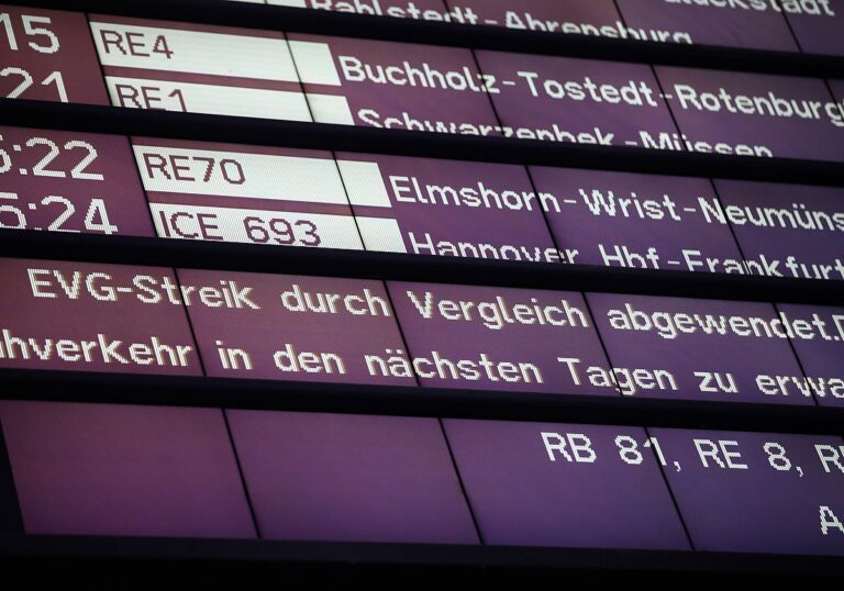 Viele Verspätungen und Zugausfälle trotz abgesagtem Streik