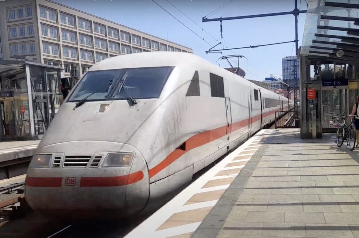 ICE Triebkopf Osnabrück, Screenshot: YouTube