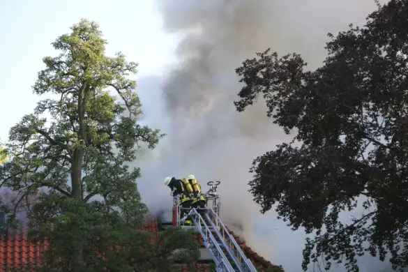 Großeinsatz für die Feuerwehr in Melle-Mitte