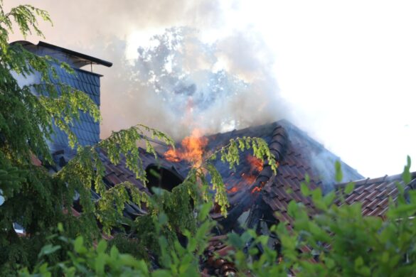 Großeinsatz für die Feuerwehr in Melle-Mitte