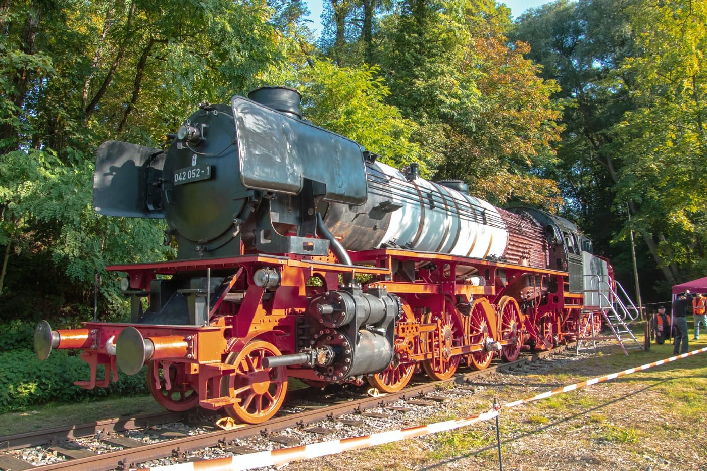 Die noch immer im Aufbau befindliche "Schinkellok". / Foto: Osnabrücker Dampflokfreunde e.V.