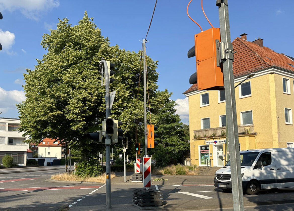 Ampelanlage am Eversburger Platz Osnabrück