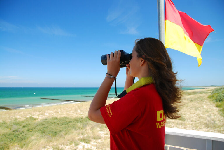 DLRG Wasserrettung. / Foto: DLRG