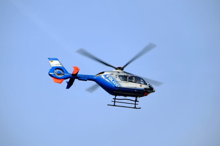 Polizeihubschrauber Symbolbild