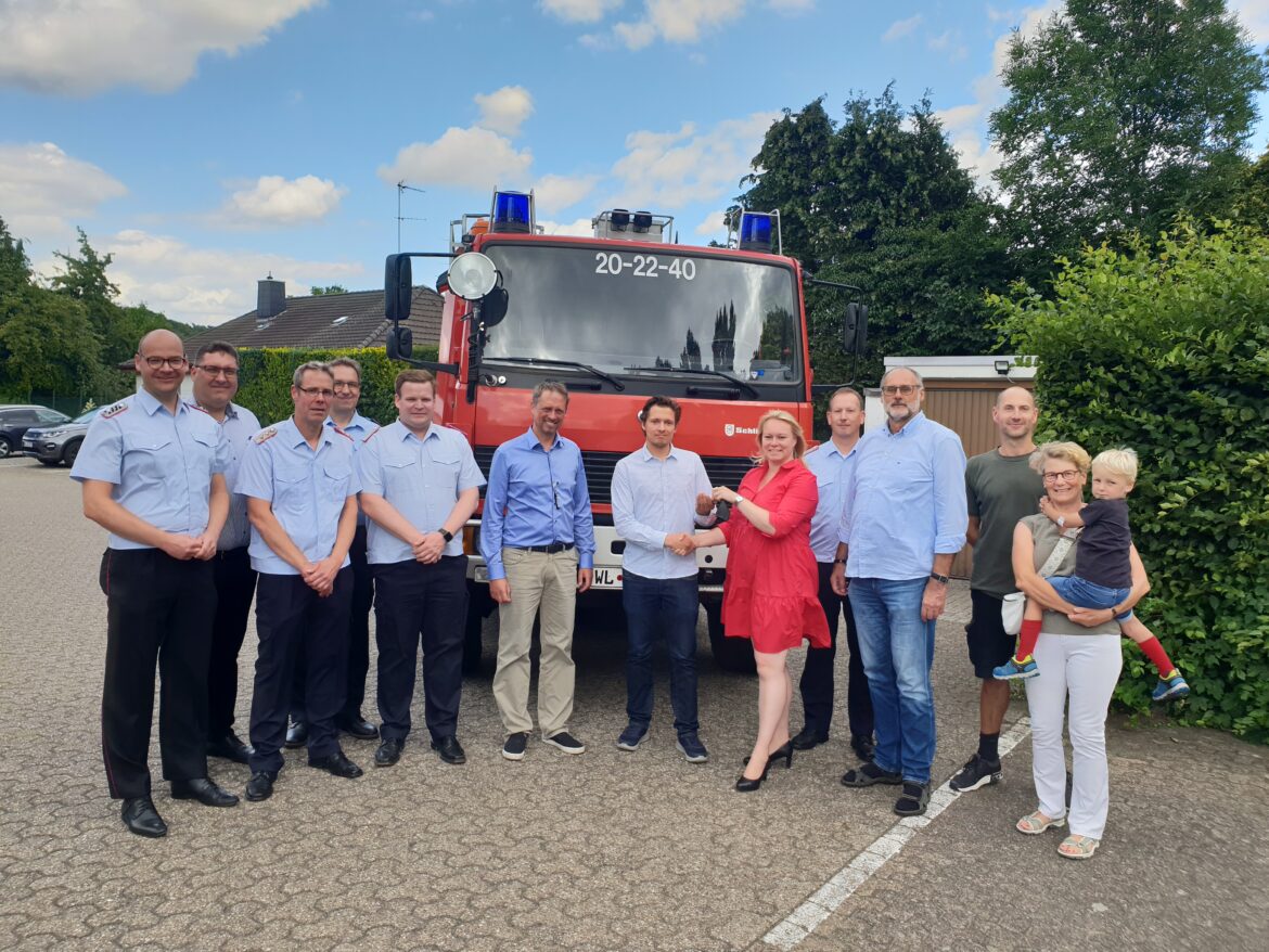 Ein Feuerwehrwagen aus Melle geht in die Ukraine. / Foto: Stadt Melle