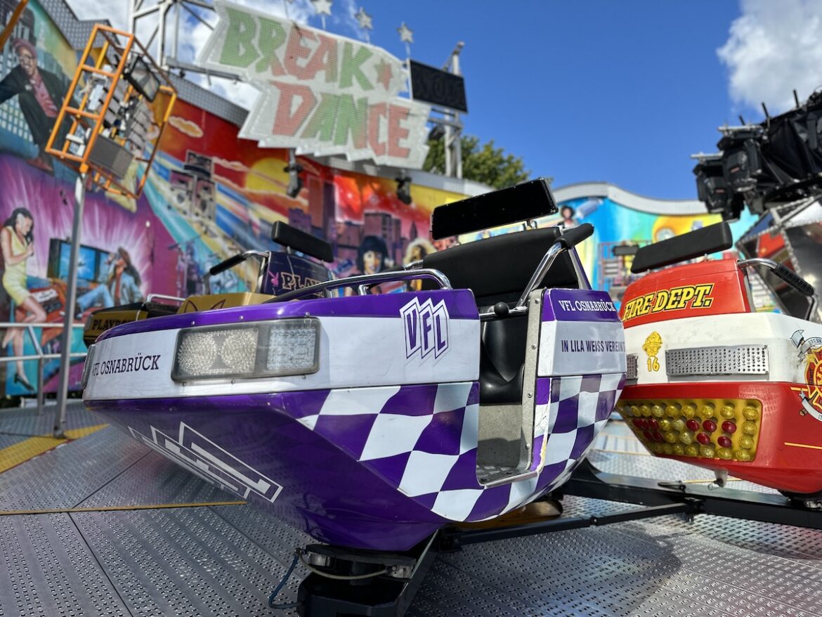 Mit der VfL-Gondel im Breakdance über den Jazzer