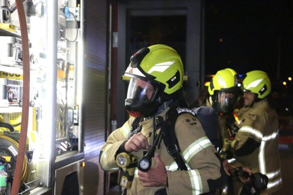 Brand in Treppenhaus, Rauch in Wohnungen am Westerberg