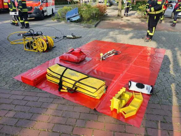 Geräteablage der Feuerwehr