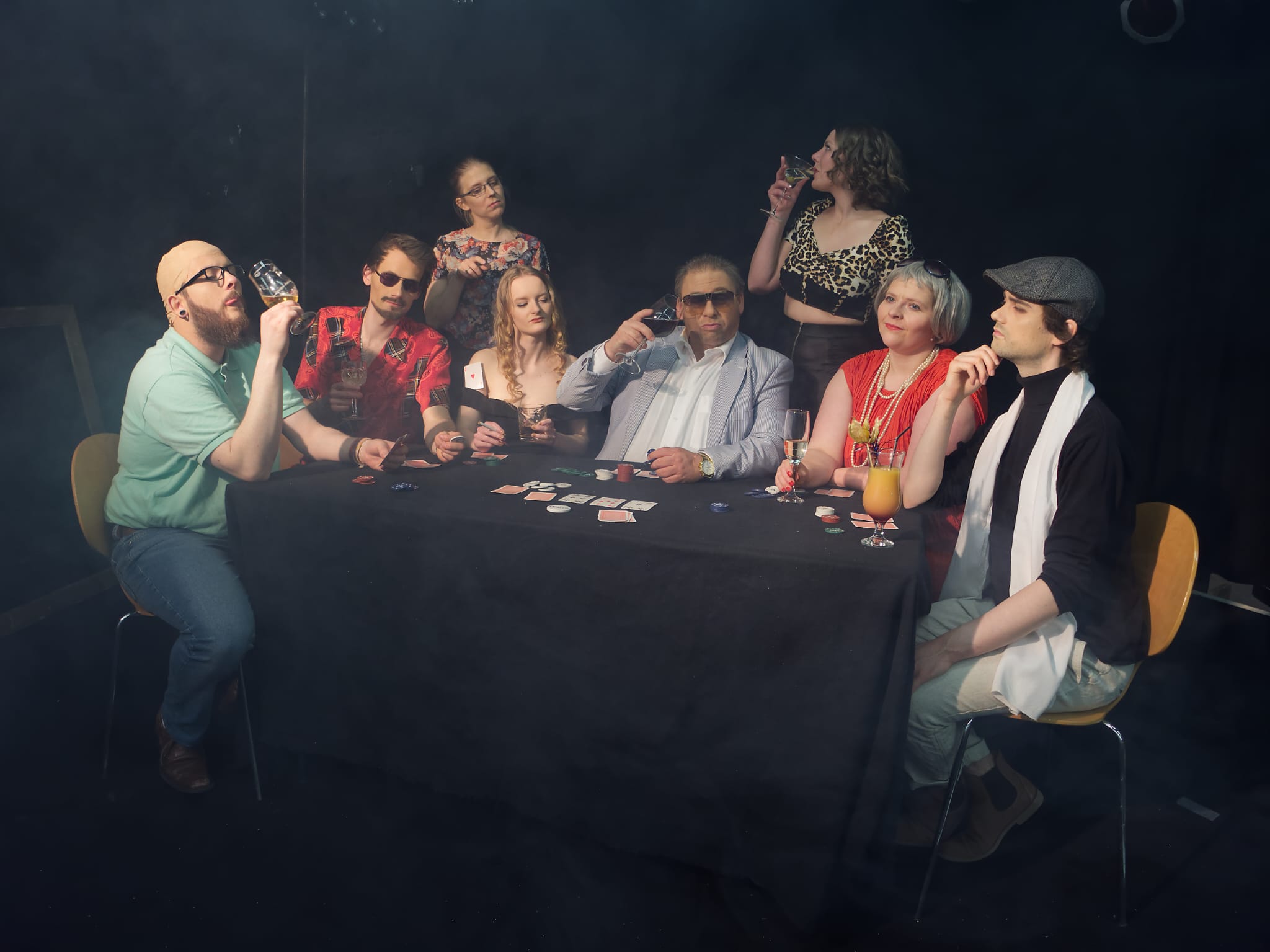 Das Theater ohne Maß geht mit "Das Gesellschaftsspiel" in seine vierte Produktion. / Foto: Hartmut Kalde