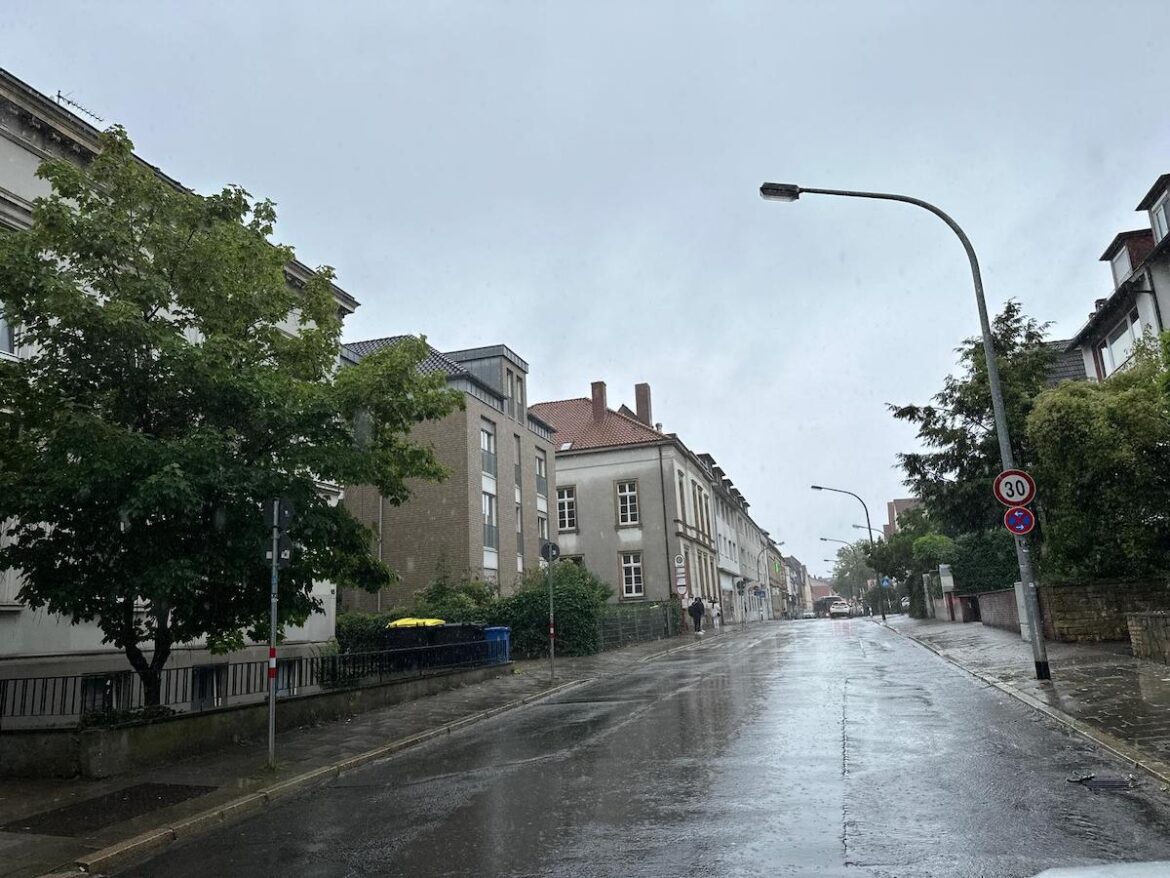Einbiegen in die Bramscher Straße ist am Dienstag nicht möglich. / Foto: Pohlmann