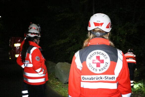 Einsatzkräfte des DRK-Kreisverbandes Osnabrück-Stadt