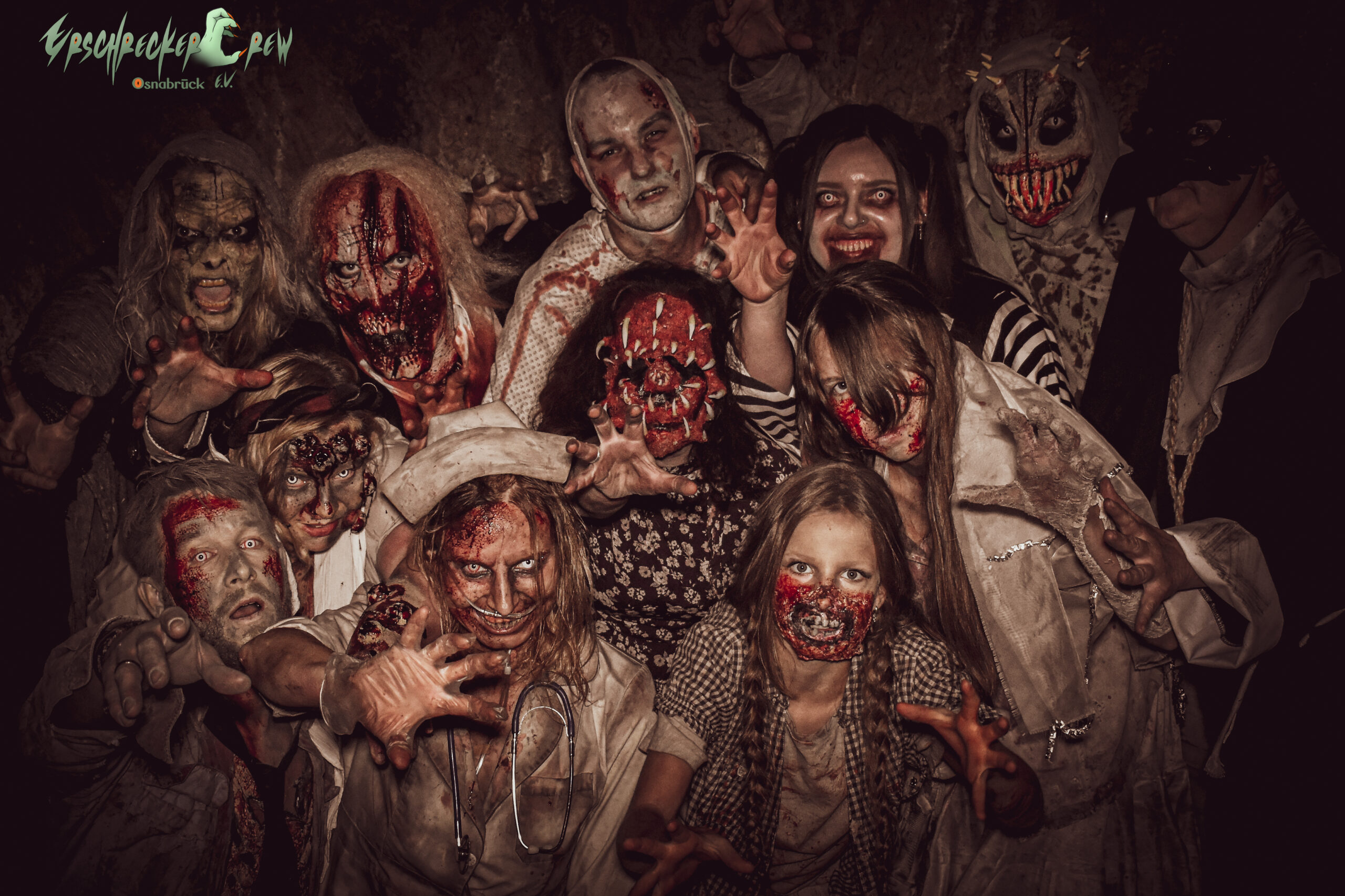 Die Erschrecker Crew Osnabrück. / Foto: Erschrecker Crew Osnabrück e. V.