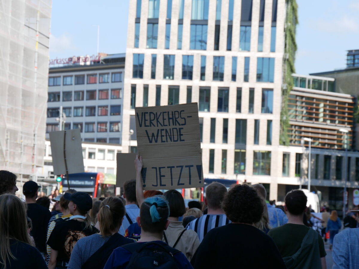 Globaler Klimastreik in Osnabrück am 15. September 2023. / Foto: Rykov