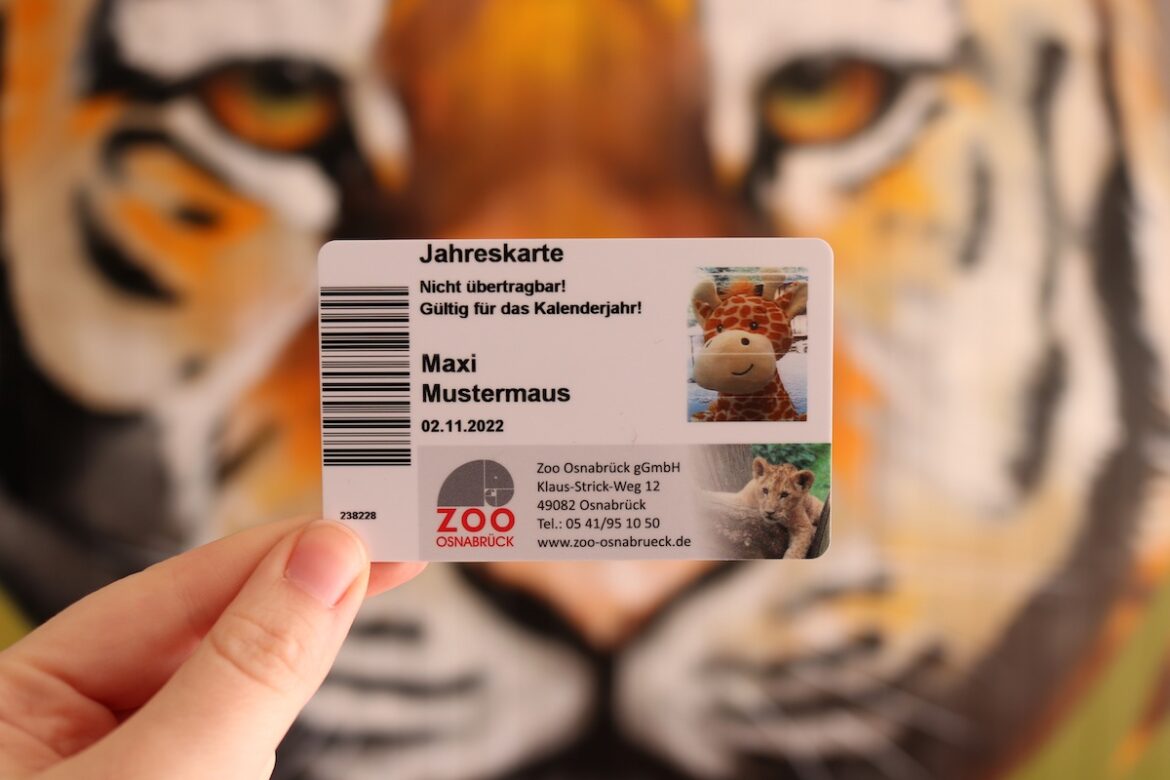 Jahreskarte Zoo Osnabrück / Foto: Zoo Osnabrück