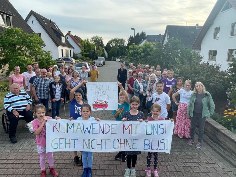 Bürger aus Hörne protestieren gegen ÖPNV-Pläne der Stadtwerke Osnabrück