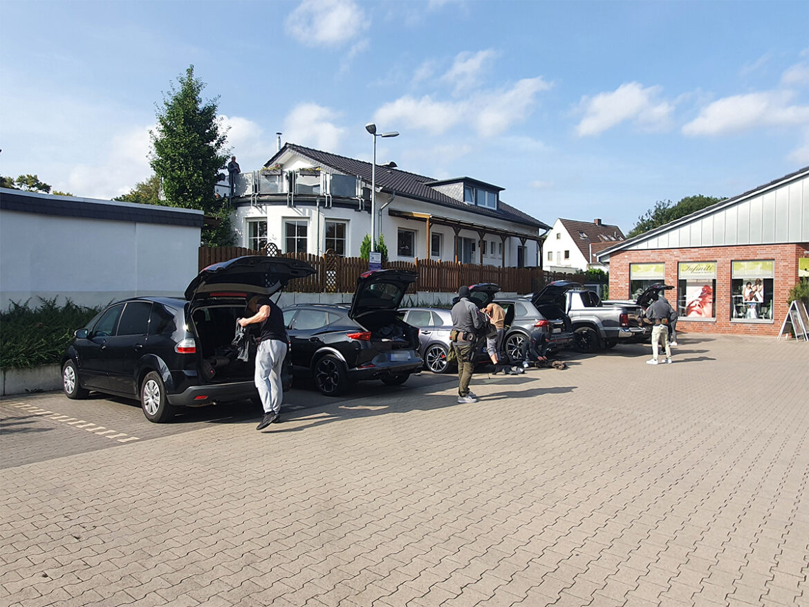 SEK bereitet sich für Einsatz am Schulzentrum Sonnenhügel vor