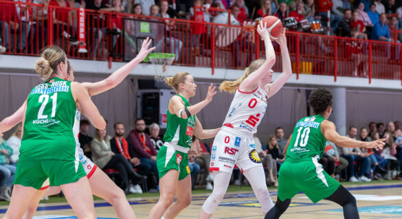 Girolive-Panthers Osnabrück vs. Rutronik Stars Keltern / Foto: Dieter Reinhard