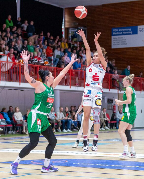 Girolive-Panthers Osnabrück vs. Rutronik Stars Keltern / Foto: Dieter Reinhard