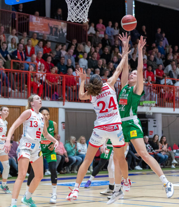 Girolive-Panthers Osnabrück vs. Rutronik Stars Keltern / Foto: Dieter Reinhard