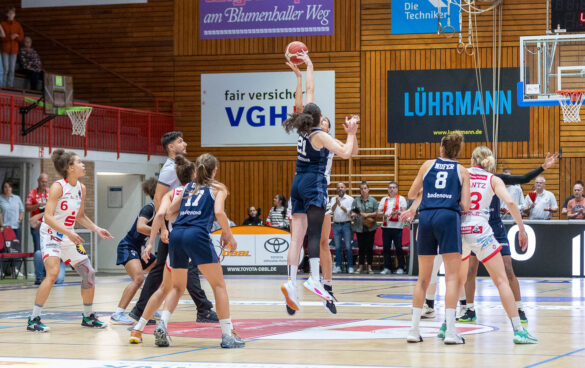 Girolive-Panthers unterliegen knapp gegen Eisvögel USC Freiburg, 30.09.2023 / Foto: Dieter Reinhard