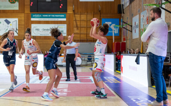 Girolive-Panthers unterliegen knapp gegen Eisvögel USC Freiburg, 30.09.2023 / Foto: Dieter Reinhard