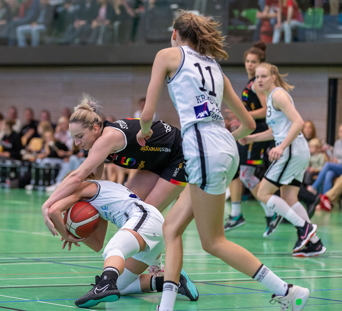 1DX27995 Girolive Panthers vs. BBC Black Bulls (15.10.2023) / Foto: Dieter Reinhard