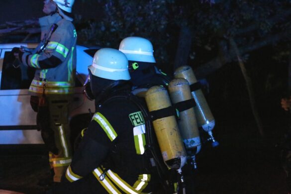 Atemschutzgeräteträger in Bereitstellung