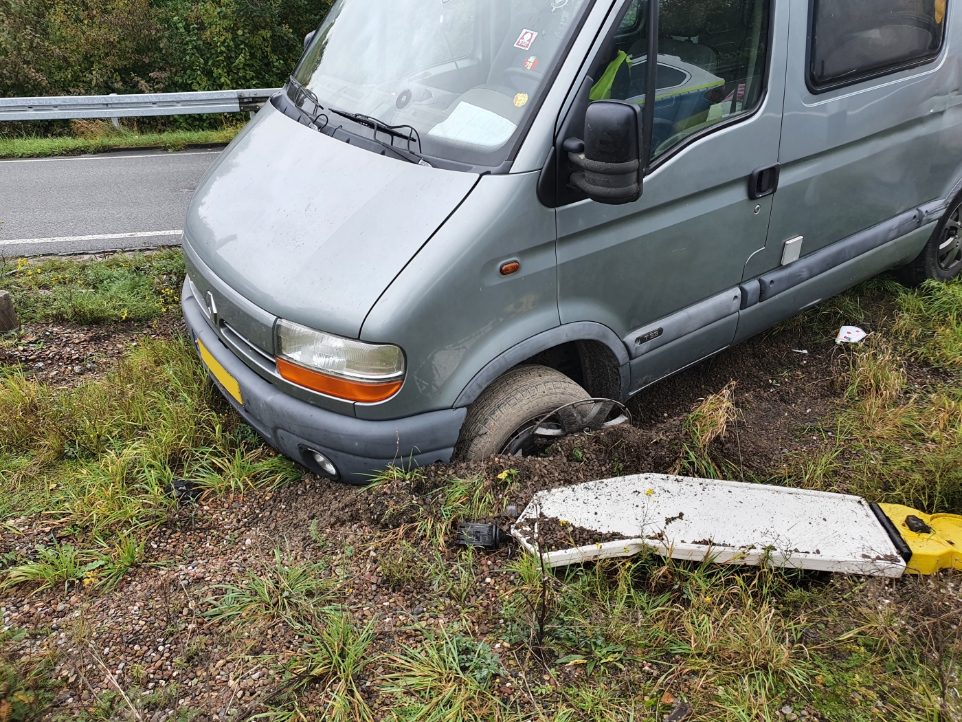 Unfälle im Autobahnkreuz Osnabrück-Süd enden ohne Verletzte. / Foto: Heiko Westermann Unfälle im Autobahnkreuz Osnabrück-Süd enden ohne Verletzte