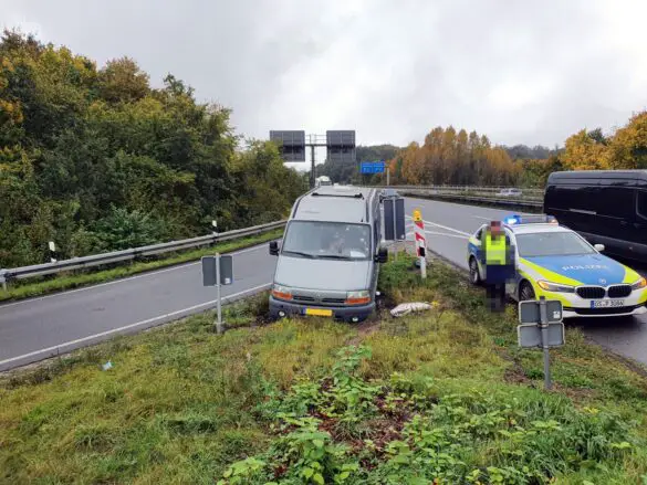 Unfälle im Autobahnkreuz Osnabrück-Süd enden ohne Verletzte