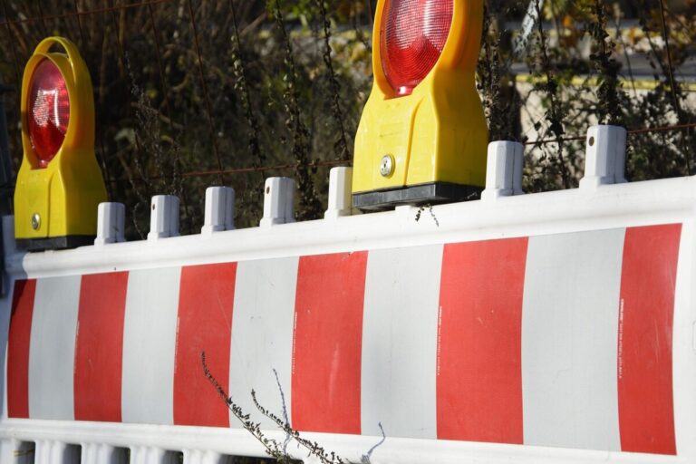 Symbolbild Straßensperrung / Foto: Reginal, Pixabay