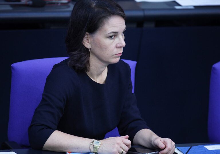 Bundesaußenministerin Annalena Baerbock (Grüne)