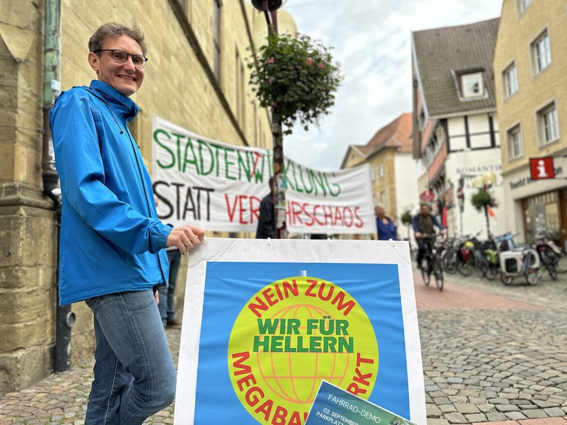Protest gegen den Globus-Baumarkt in Hallern / Foto: Pohlmann