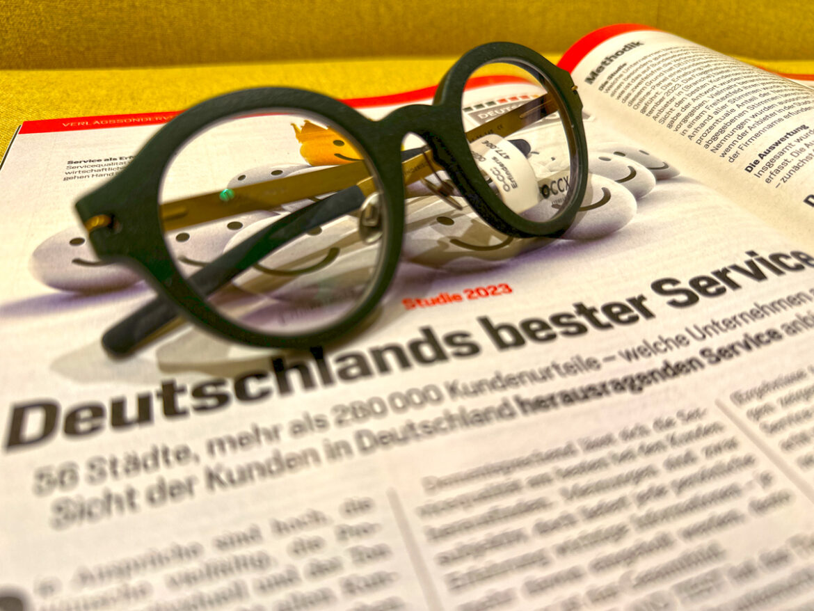 Optik Peter Meyer in der Liste der deutschen Service Könige / Focus 42/2023, Foto: Pohlmann