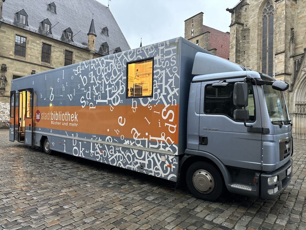 Bücherbus der Stadtbibliothek Osnabrück / Foto: Pohlmann