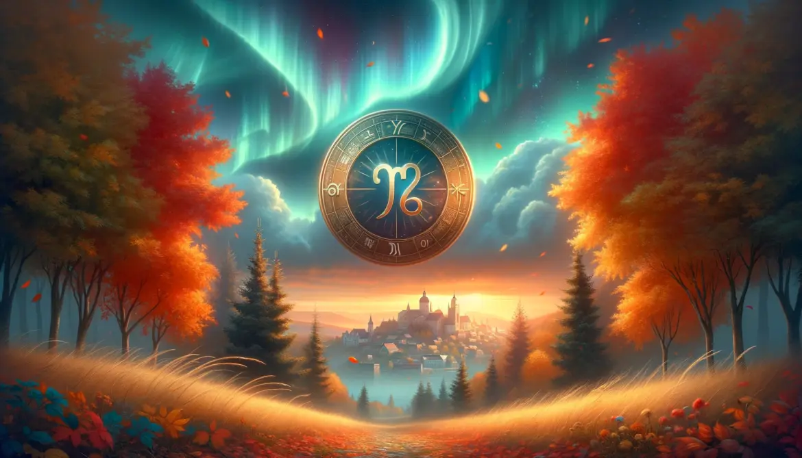 Horoskop im Herbst / KI, Dall-e
