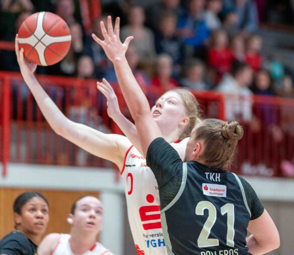 Girolive Panthers Osnabrück vs. TK Hannover Luchse am 11.12.2023 / Foto: Dieter Reinhard