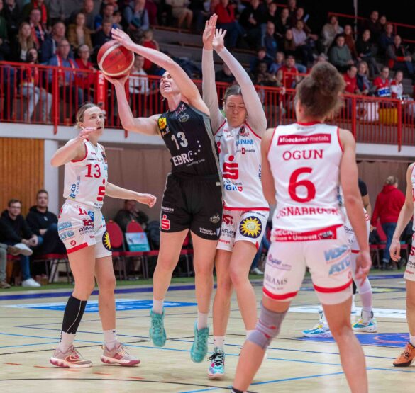 Girolive Panthers Osnabrück vs. TK Hannover Luchse am 11.12.2023 / Foto: Dieter Reinhard