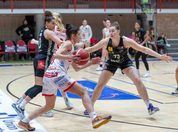 Girolive Panthers Osnabrück vs. TK Hannover Luchse am 11.12.2023 / Foto: Dieter Reinhard