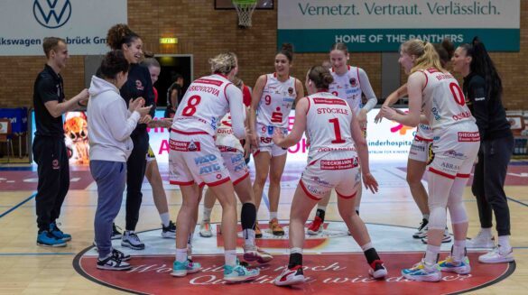Girolive Panthers Osnabrück vs. TK Hannover Luchse am 11.12.2023 / Foto: Dieter Reinhard