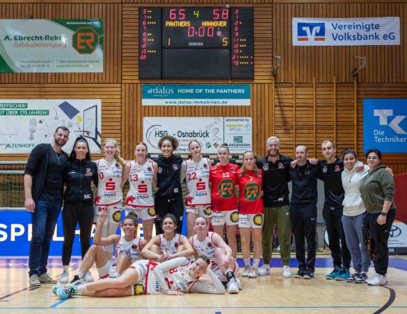 Girolive Panthers Osnabrück vs. TK Hannover Luchse am 11.12.2023 / Foto: Dieter Reinhard