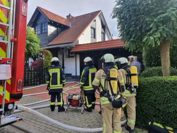 Feuer im Keller eines Wohnhauses in Hagen