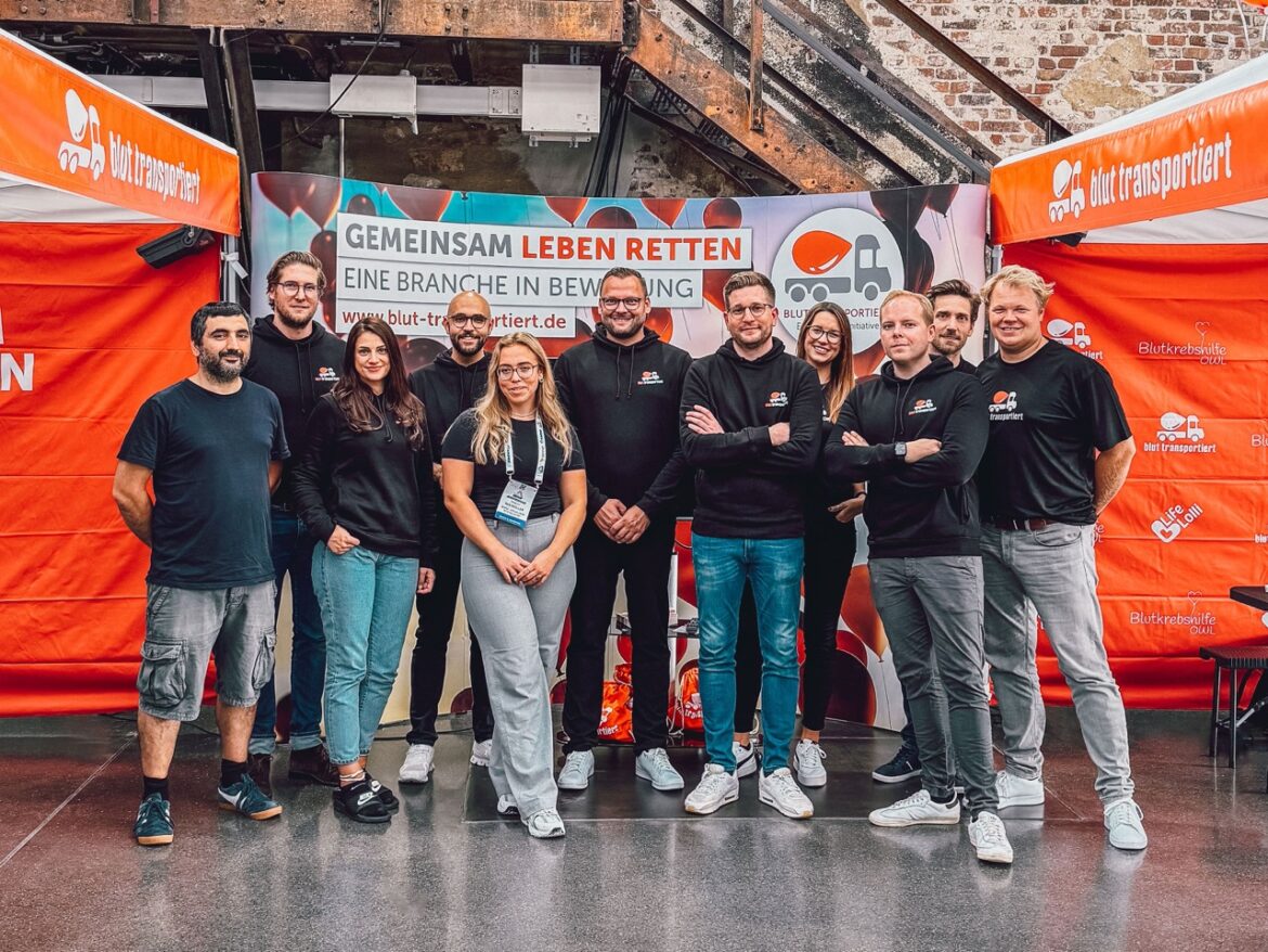 Das Team von Blut transportiert / Foto: Blut transportiert
