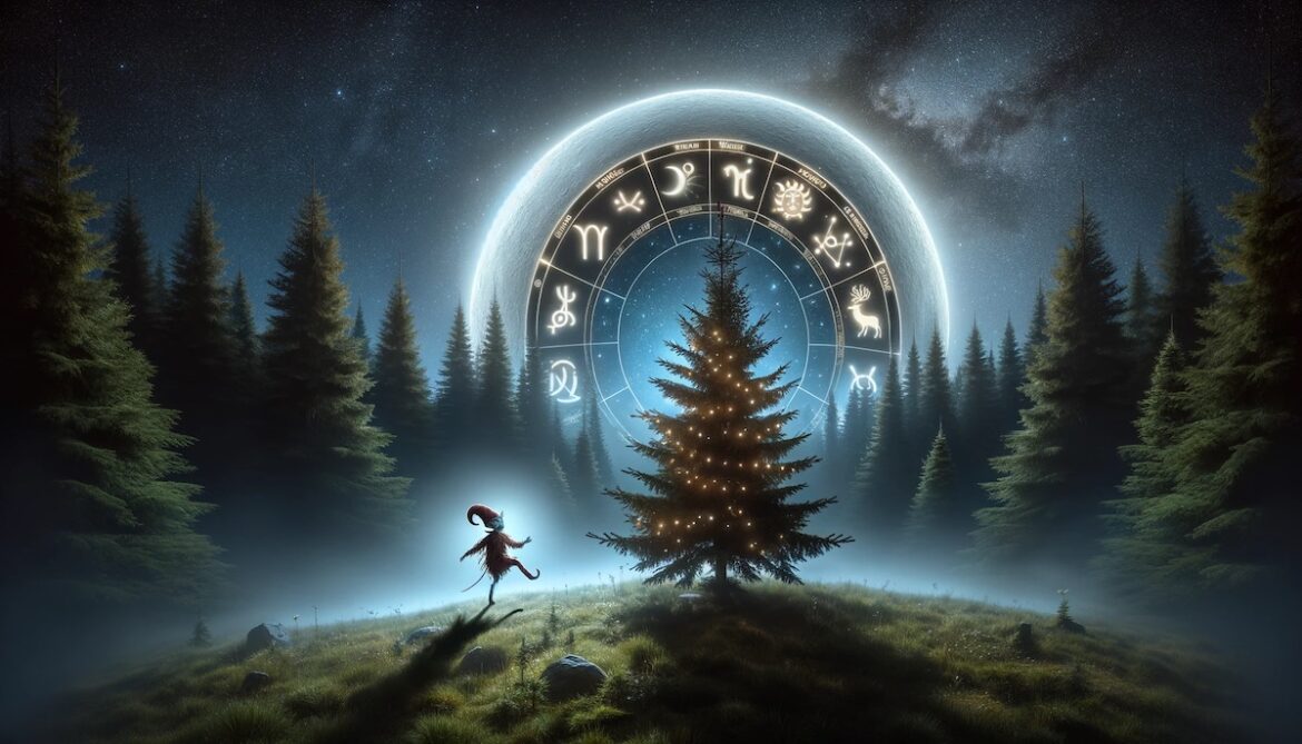 Horoskop im Herbst / KI, Dall-e