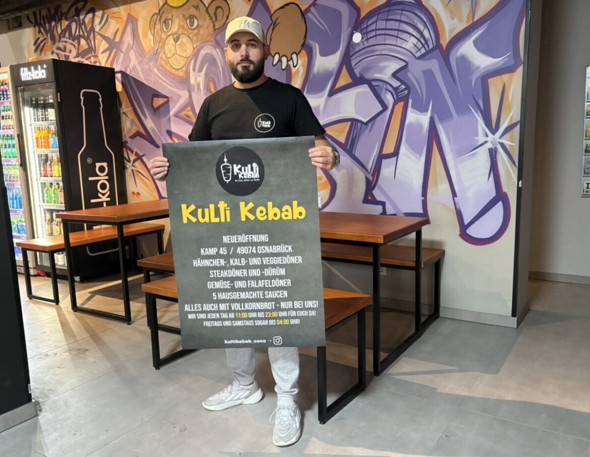 Sorgu Deniz eröffnet Kulti Kebab. / Foto: Guss