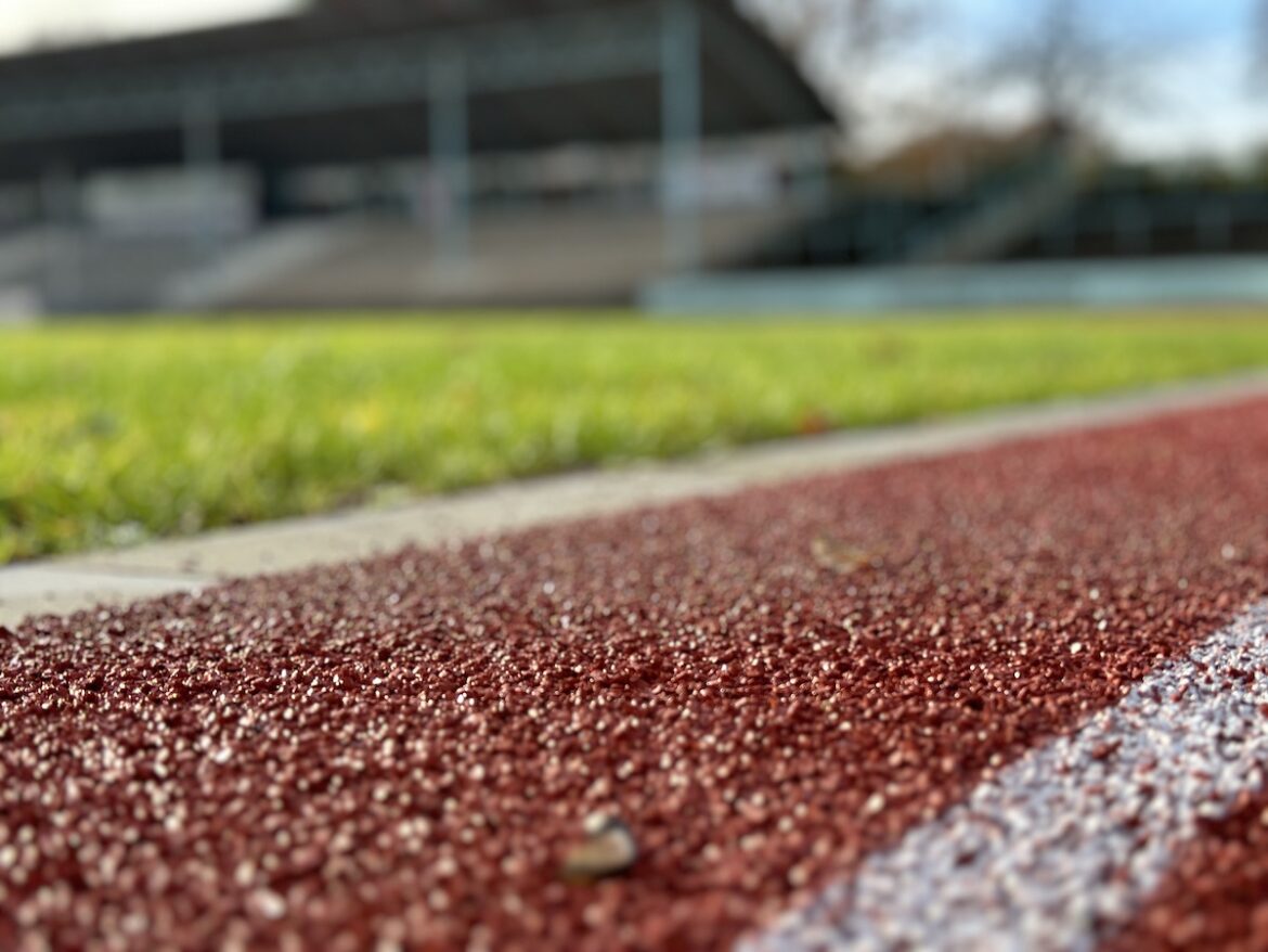 Neue Laufbahn und neuer Rasen der Illoshöhe. / Foto: Pohlmann