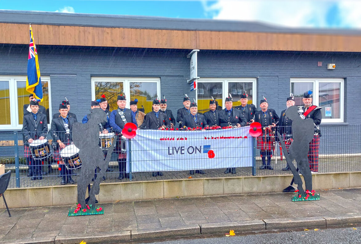 `Wall of Remembrance´ / Foto: Royal British Legion Osnabrück e.V.