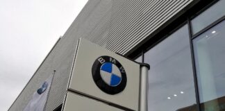 Schild BMW