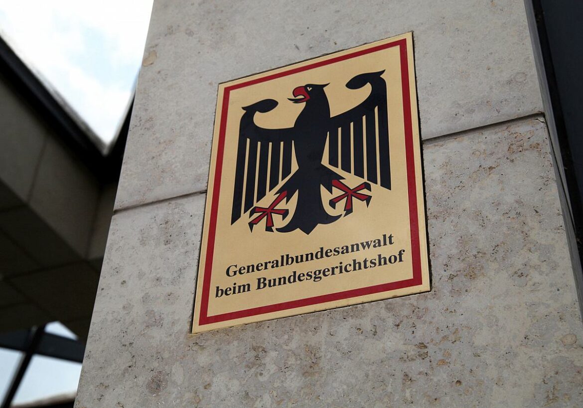 Schild Generalbundesanwalt beim Bundesgerichtshof
